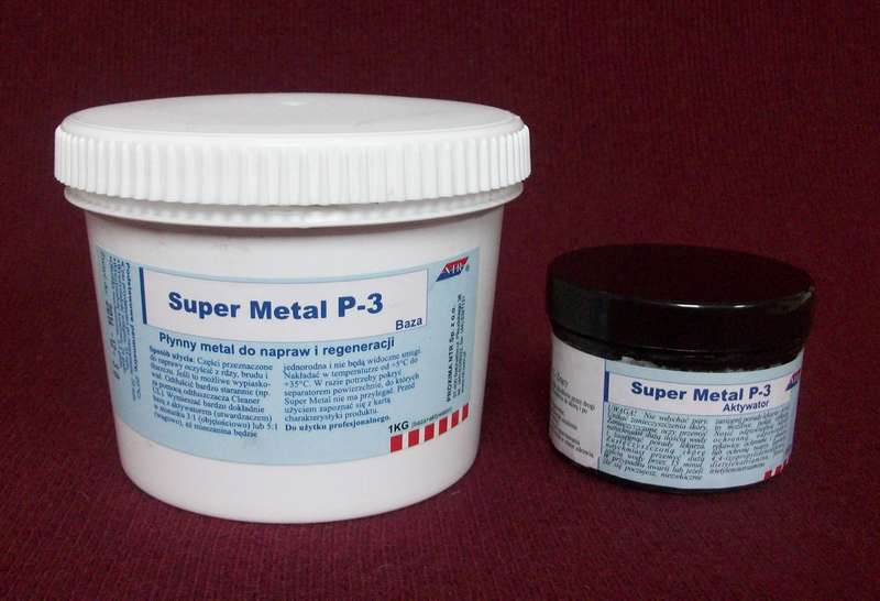 Materiał kompozytowy super metal P-3